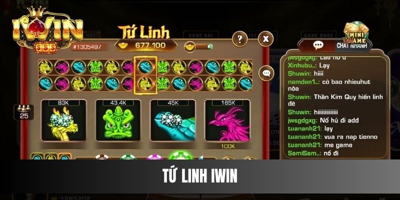 Tứ Linh Iwin - Game Chơi Vô Cùng Dễ, Dễ Trúng Quà Hấp Dẫn