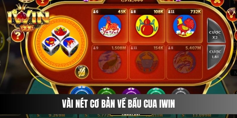 Vài nét cơ bản về Bầu Cua IWIN