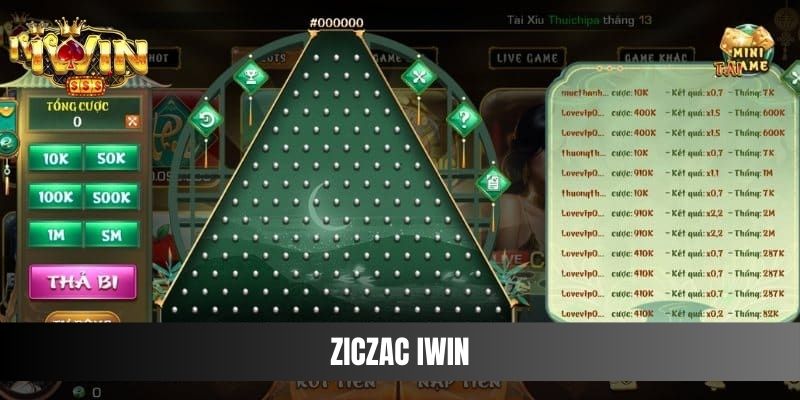 Ziczac IWIN - Game Giải Trí Cực Vui, Kiếm Thưởng Cực Đã